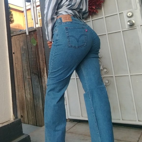 Levi high waist straight leg jeans - Picture 5 of 5